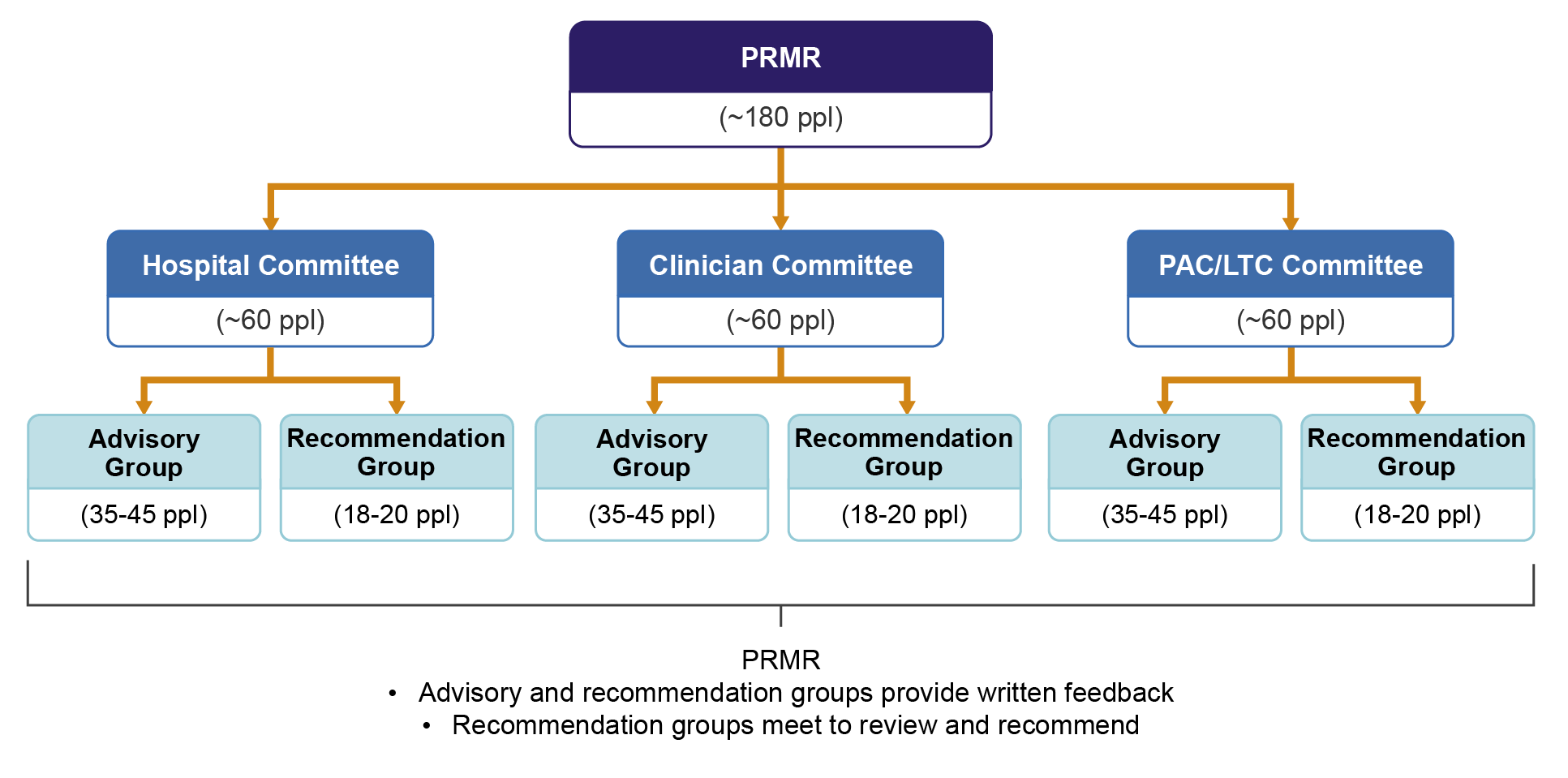 PRMR Committee Structure